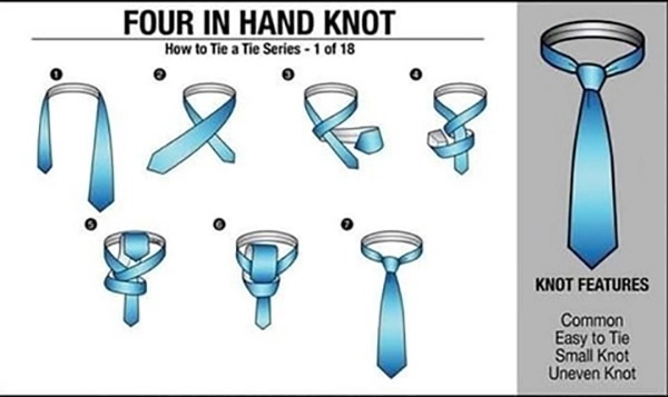 Hướng dẫn 6 cách thắt cà vạt đơn giản cá tính