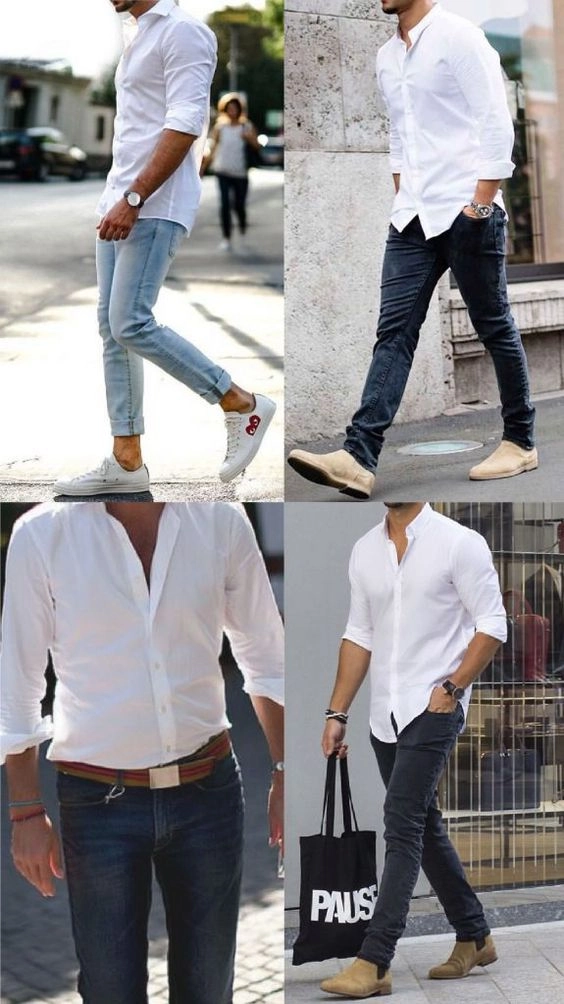 Quần jeans nên phối với áo gì thì hợp