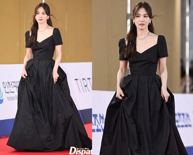 Chiếc váy dạ hội chứa đầy sự tinh tế của song hye kyo