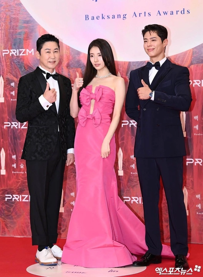 tình đầu quốc dân bae suzy tại lễ trao giải baeksang lần thứ 60