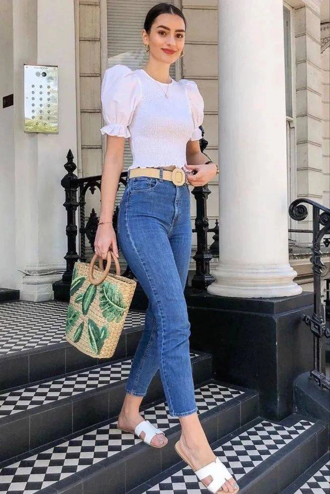  4 kiểu giày dép cứ diện quần jeans là đẹp