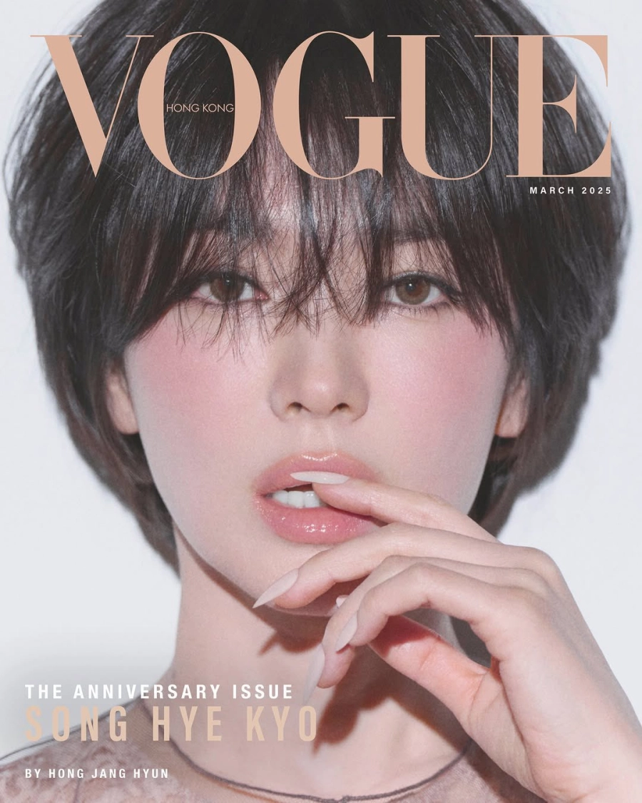 Song hye kyo lạ lẫm trên bìa tạp chí vogue