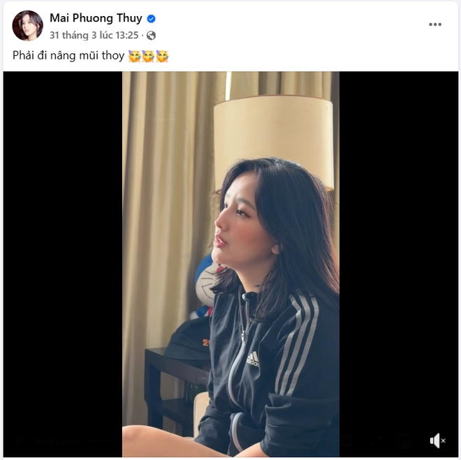 Được ví như Lưu Diệc Phi Việt Nam, vẫn có 1 điểm nàng hậu này muốn thay đổi trên khuôn mặt- Ảnh 1. Hoa hậu mai phương thúy vẫn muốn trùng tu nhan sắc