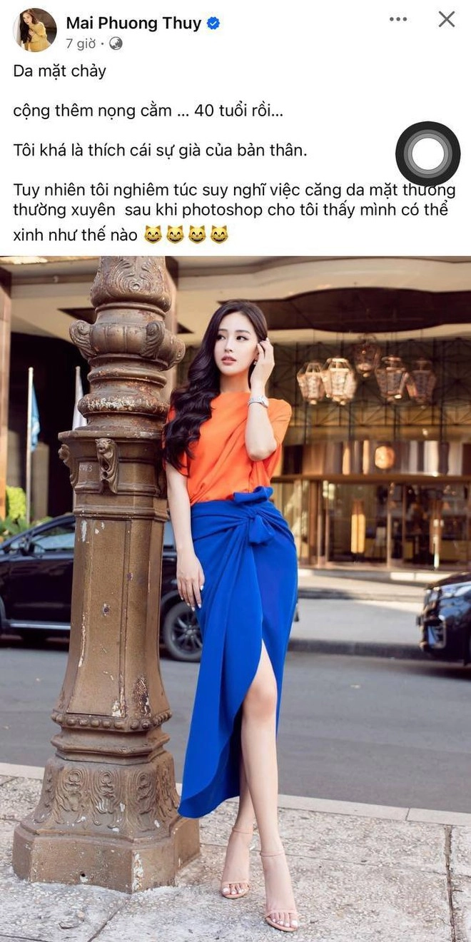 Được ví như Lưu Diệc Phi Việt Nam, vẫn có 1 điểm nàng hậu này muốn thay đổi trên khuôn mặt- Ảnh 7. Hoa hậu mai phương thúy vẫn muốn trùng tu nhan sắc