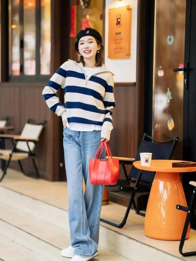 Mix quần jeans sao cho hiện đại 