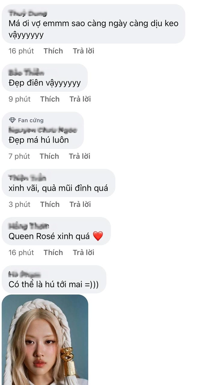 Hình ảnh rosé hóa tổng tài tiếp tục đốn tim người hâm mộ