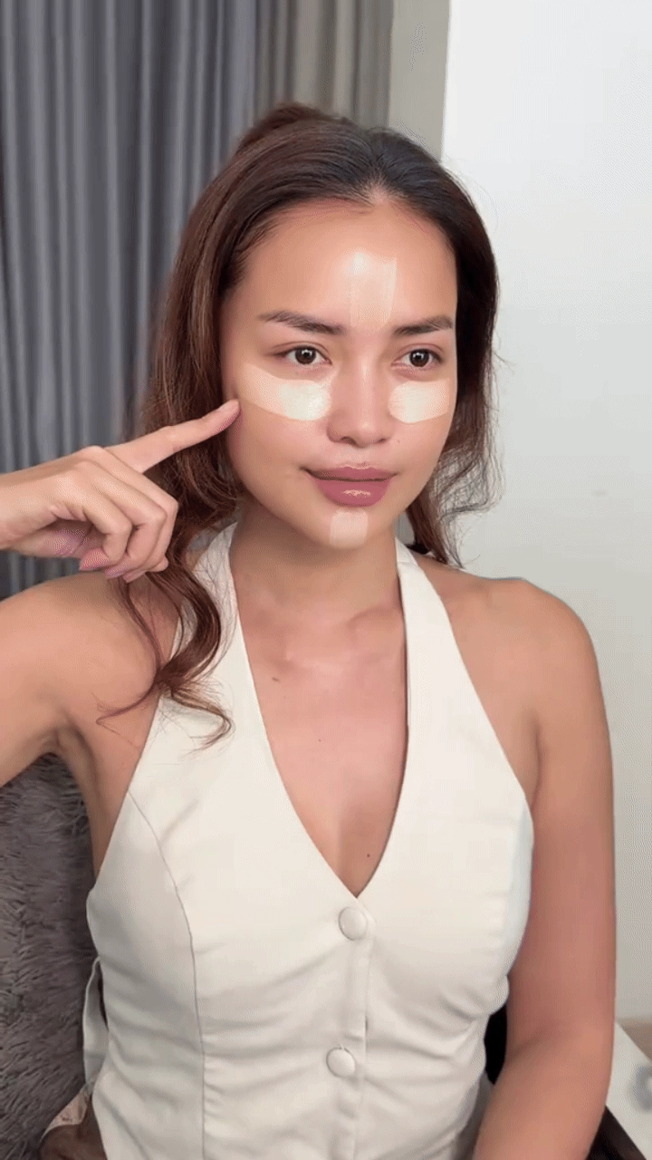 Hoa hậu ngọc châu với visual xinh đẹp ở sự kiện