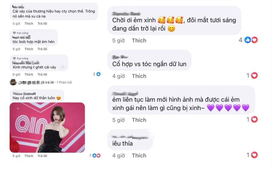 Tóc ngắn xinh xuất sắc của nữ diễn viên triệu lộ tư