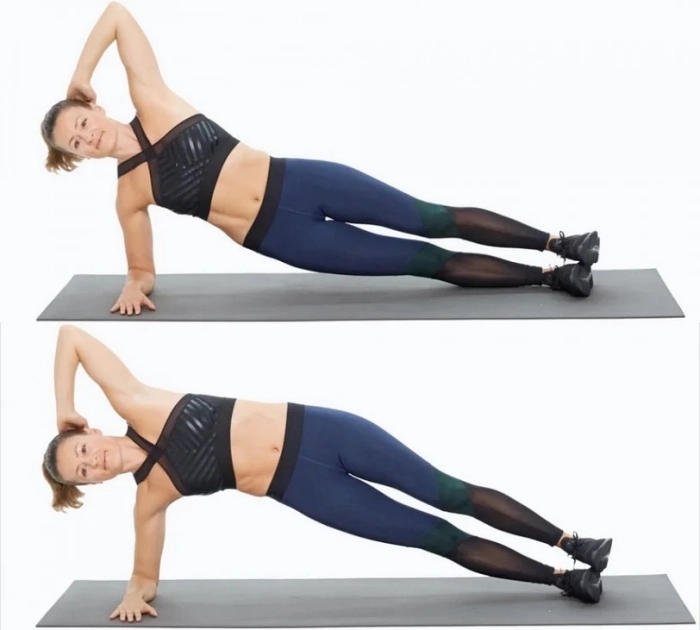 8 biến thể Plank giúp giảm mỡ toàn thân, bụng săn chắc siêu đẹp- Ảnh 4. 8 biến thể plank giúp vóc dáng siêu đẹp