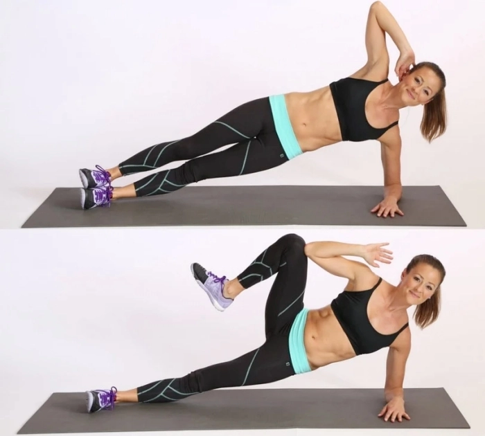 8 biến thể Plank giúp giảm mỡ toàn thân, bụng săn chắc siêu đẹp- Ảnh 5. 8 biến thể plank giúp vóc dáng siêu đẹp