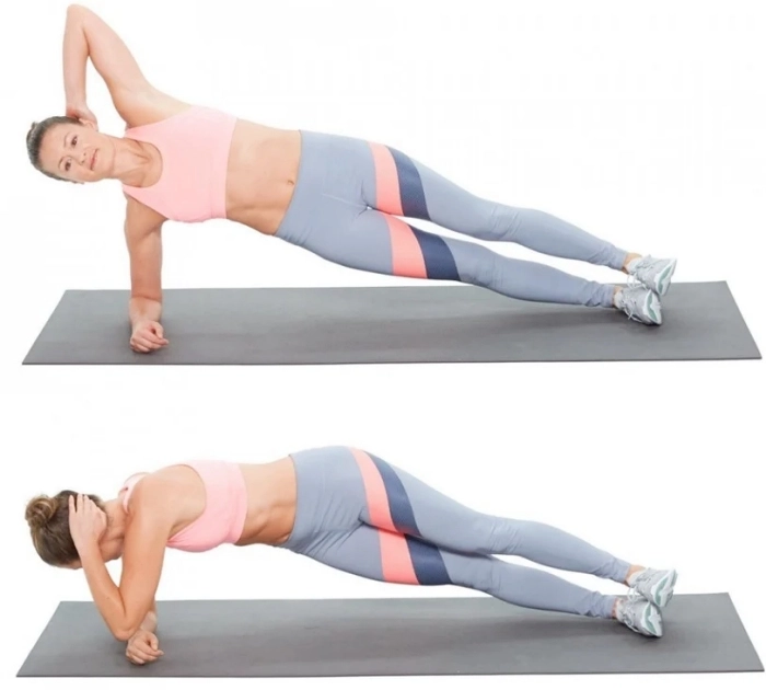 8 biến thể Plank giúp giảm mỡ toàn thân, bụng săn chắc siêu đẹp- Ảnh 8. 8 biến thể plank giúp vóc dáng siêu đẹp