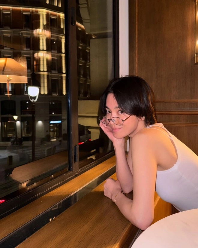 Nhan sắc song hye kyo để mặt mộc không chút son môi