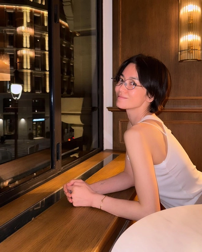 Nhan sắc song hye kyo để mặt mộc không chút son môi