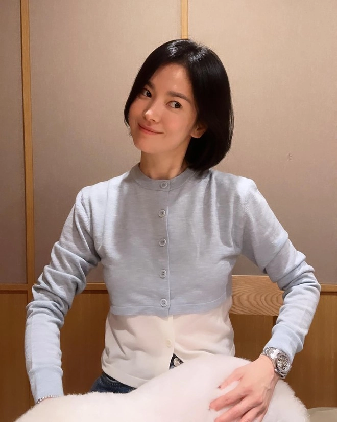 Nhan sắc song hye kyo để mặt mộc không chút son môi