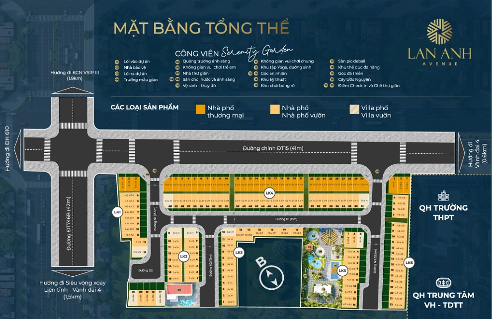 Lan anh avenue khu compound cao cấp dành cho chuyên gia