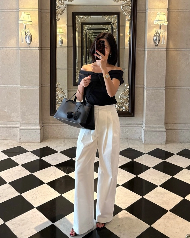 Diện quần ống rộng tuyệt đối sành điệu cho nàng genz