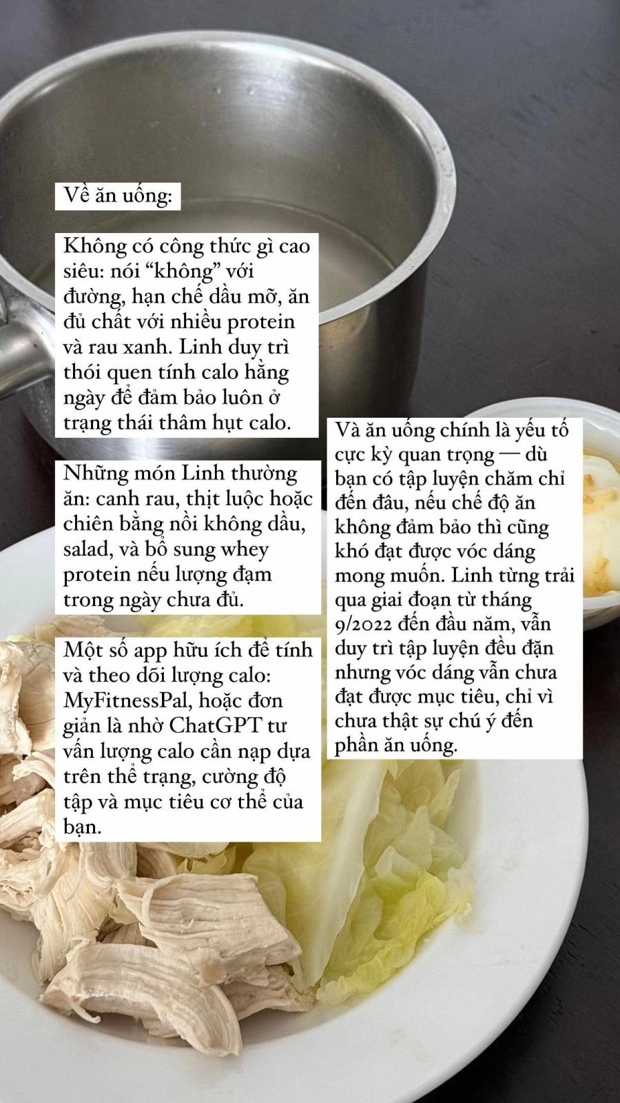 Bí quyết giảm 10kg của hoa hậu hoàn vũ nhưng không ăn kiêng khắc nghiệt