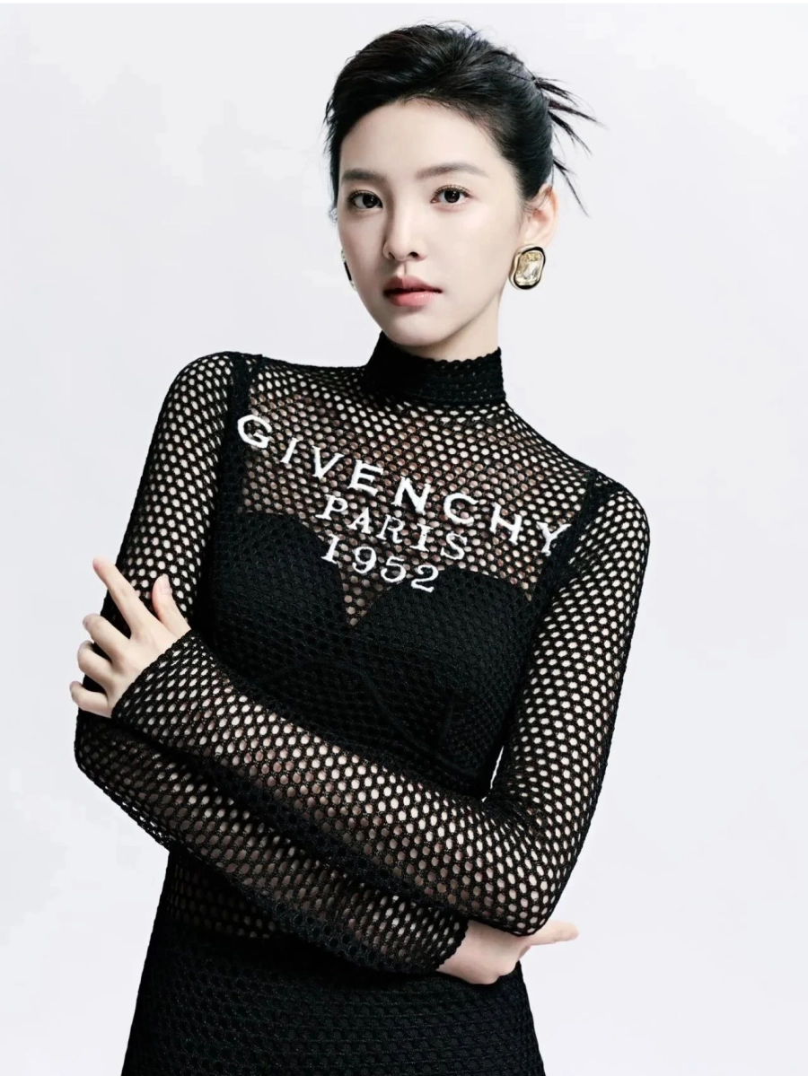 Chương nhược nam được givenchy công bố là đại sứ thương hiệu mới