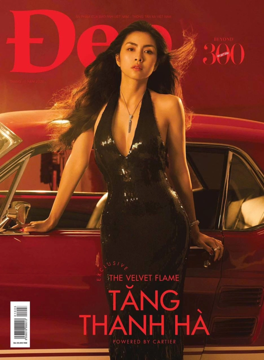 Hà Tăng trở lại, nóng bỏng chưa từng thấy- Ảnh 1. Màn trở lại táo bạo trên bìa tạp chí của tăng thanh hà